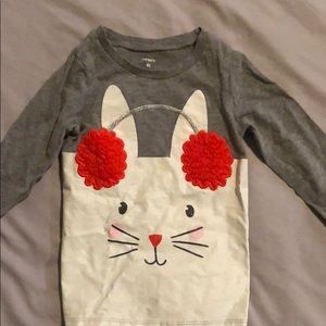 4 osh kosh toddler girl long sleeved shirts